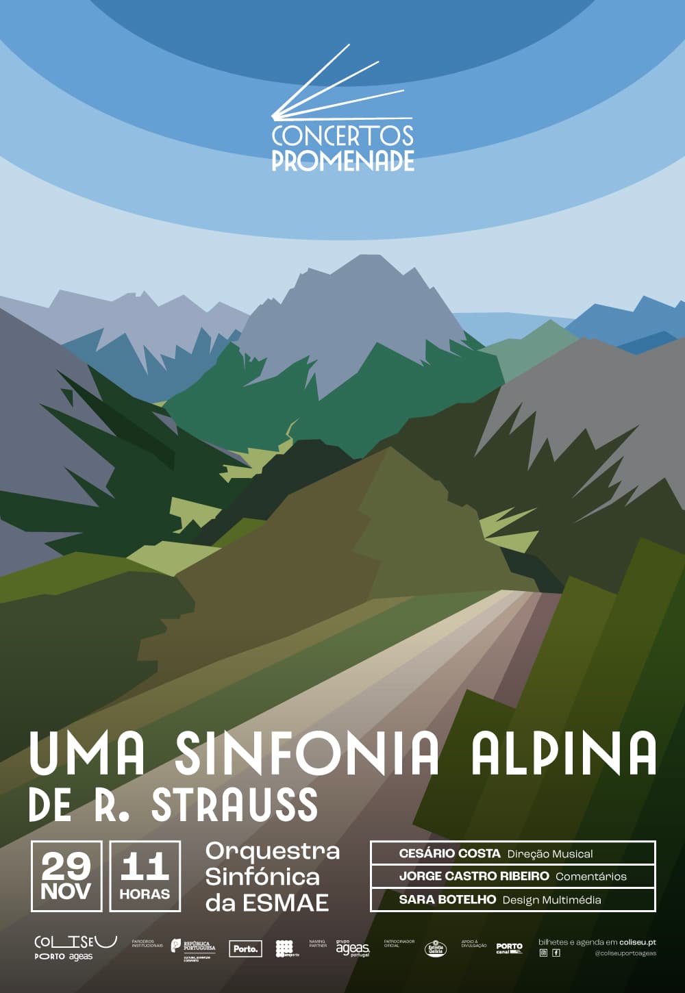 Uma Sinfonia Alpina, de R. Strauss
