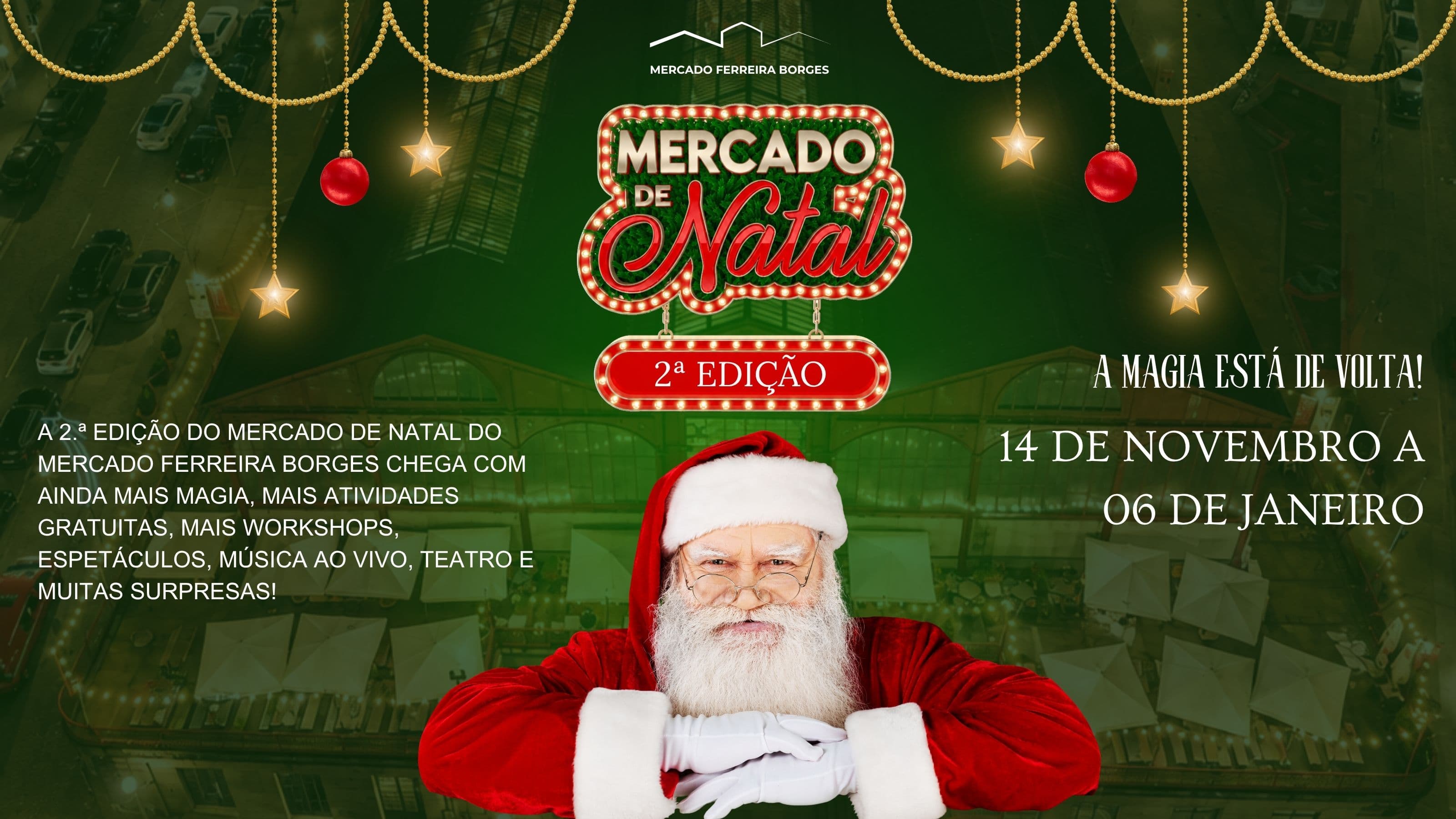 Mercado de Natal do Mercado Ferreira Borges