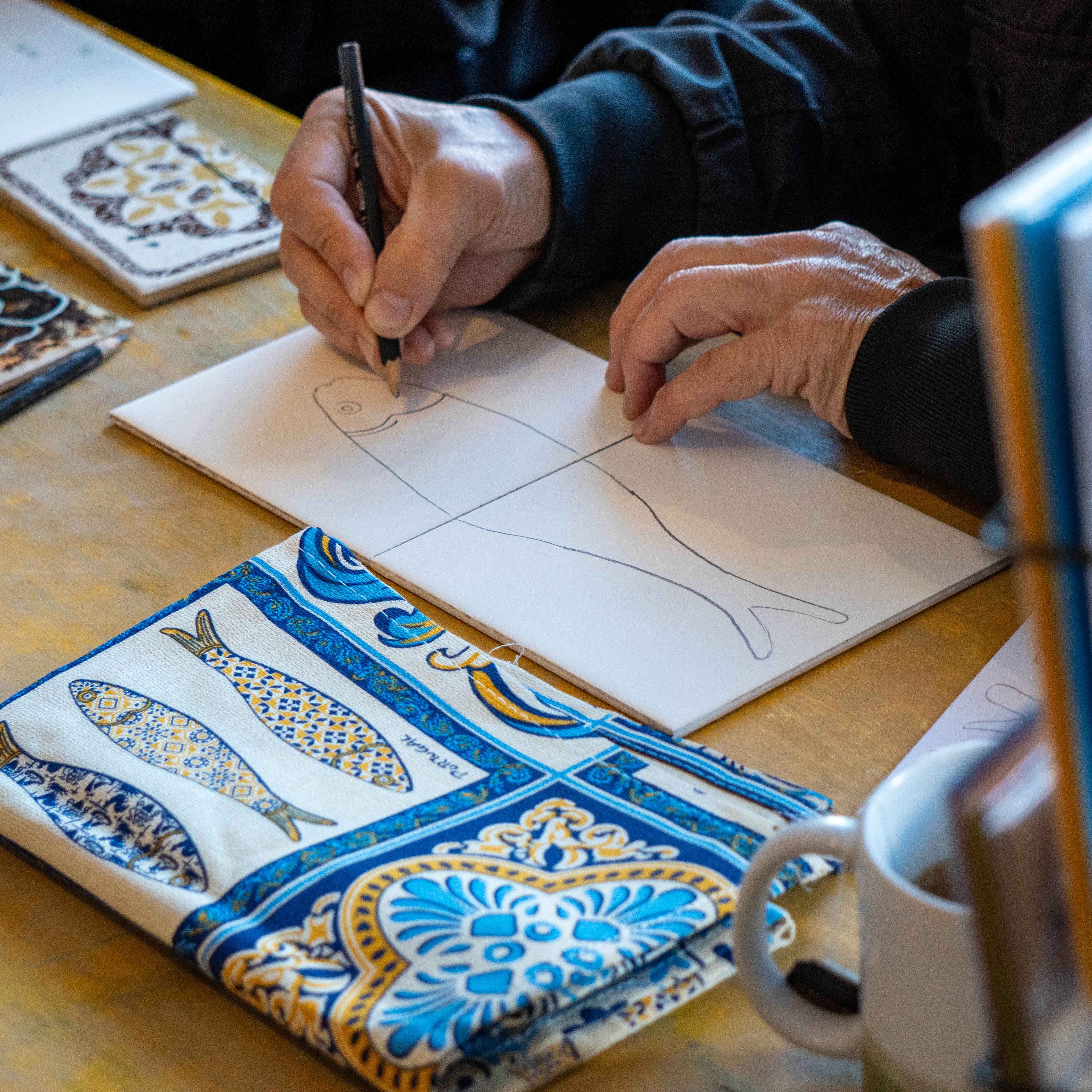Pintura em Azulejos