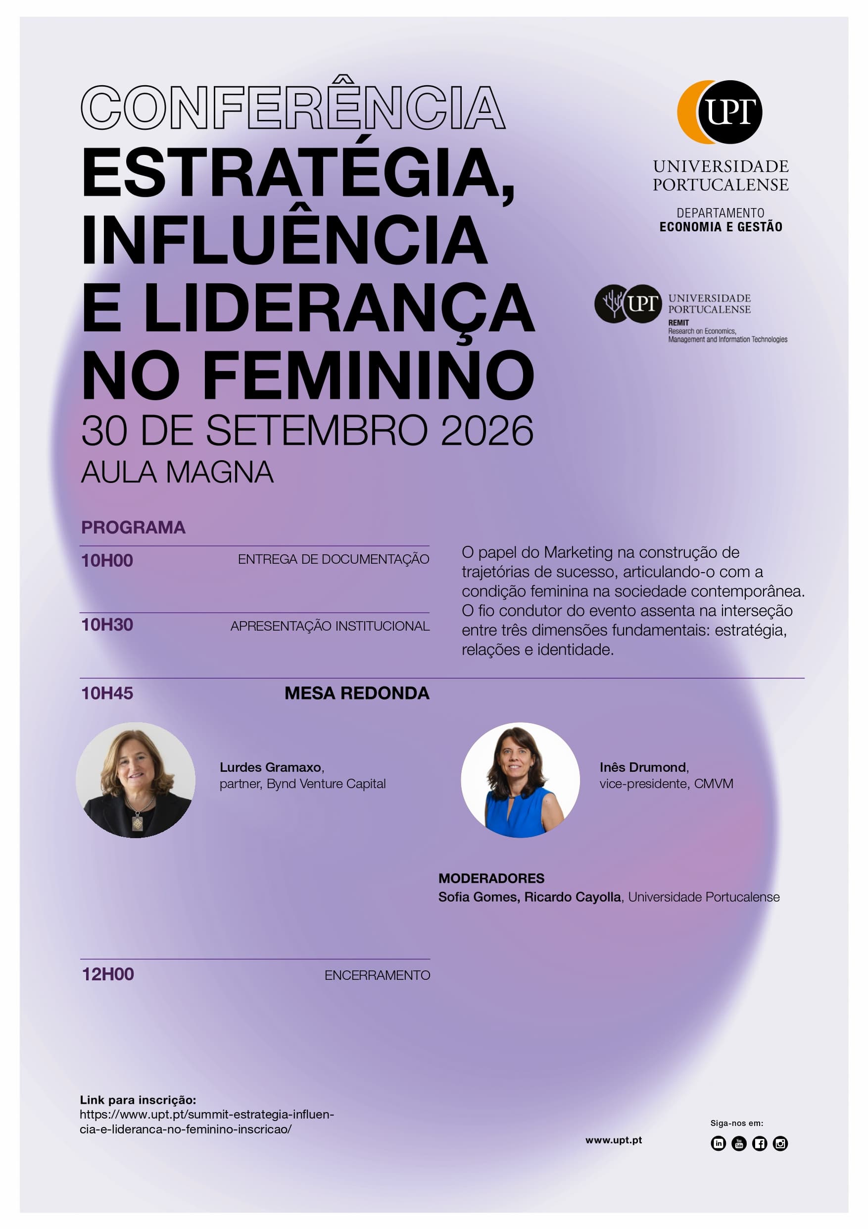 Estratégia, Influência e Liderança no Feminino
