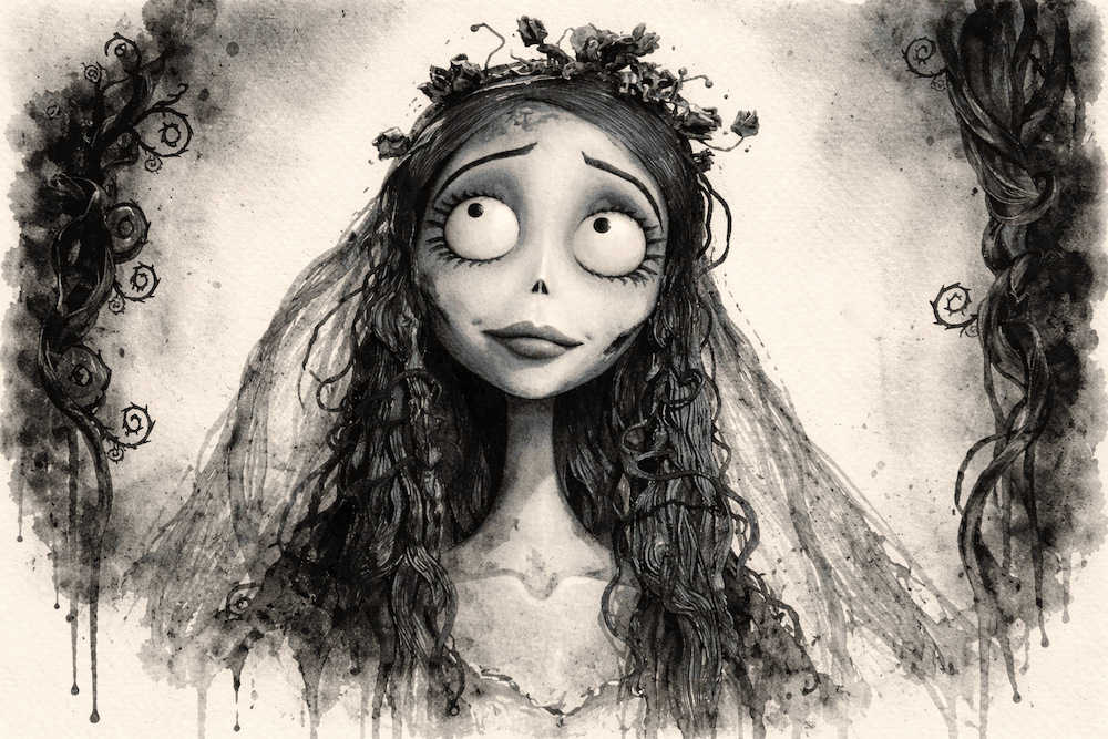 Sonho Gótico: Pintar Personagens do Universo de Burton