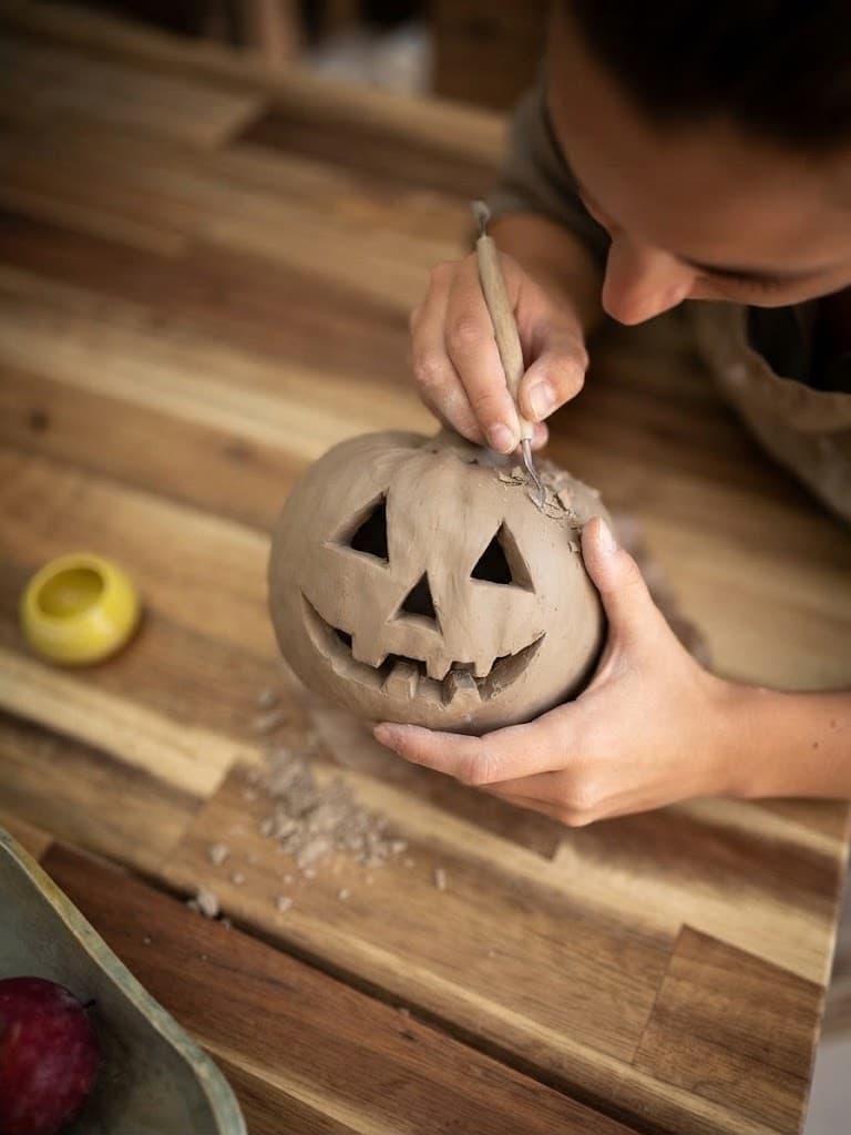 Cerâmica de Halloween