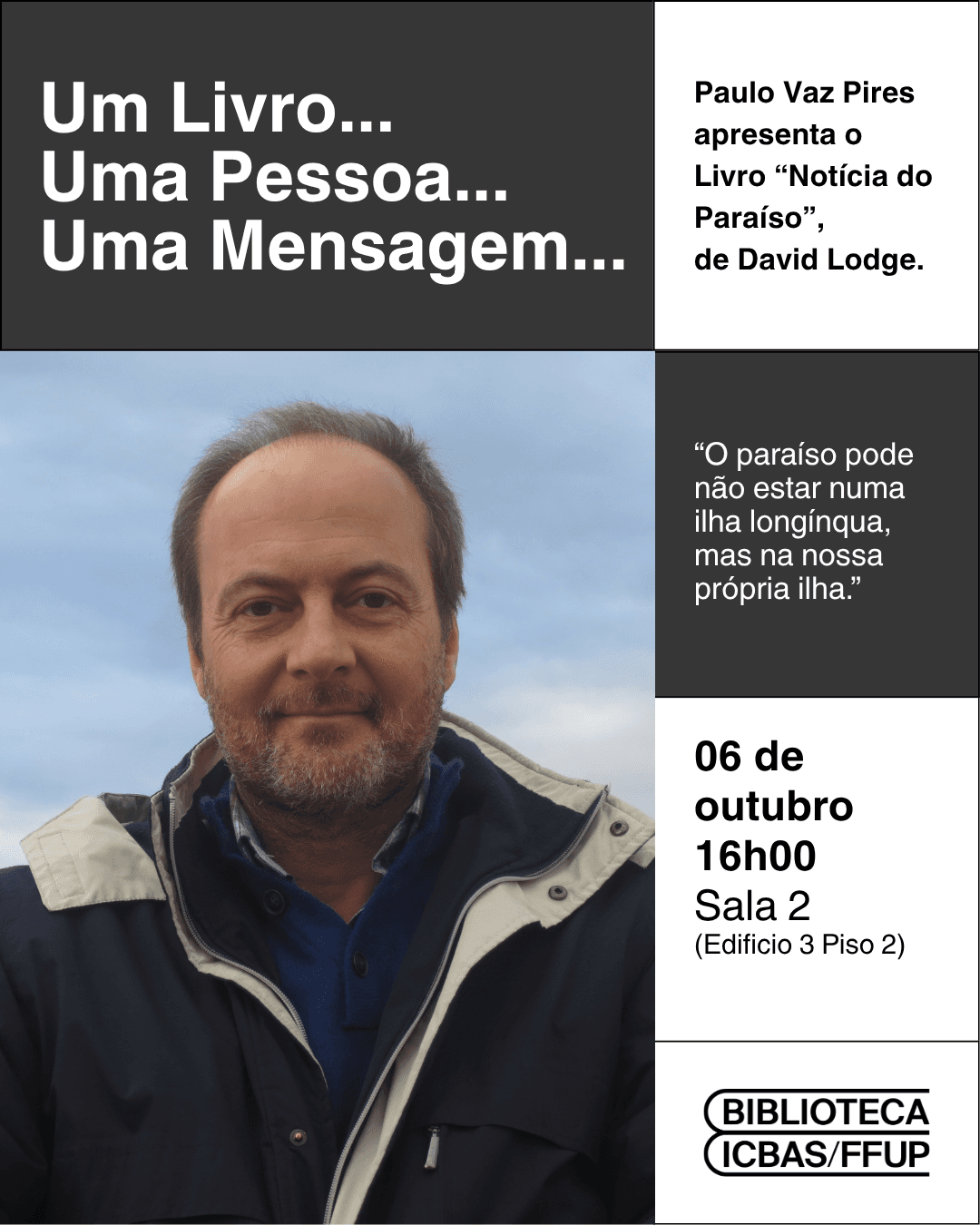 Um Livro... uma Pessoa... uma Mensagem, com Paulo Vaz Pires
