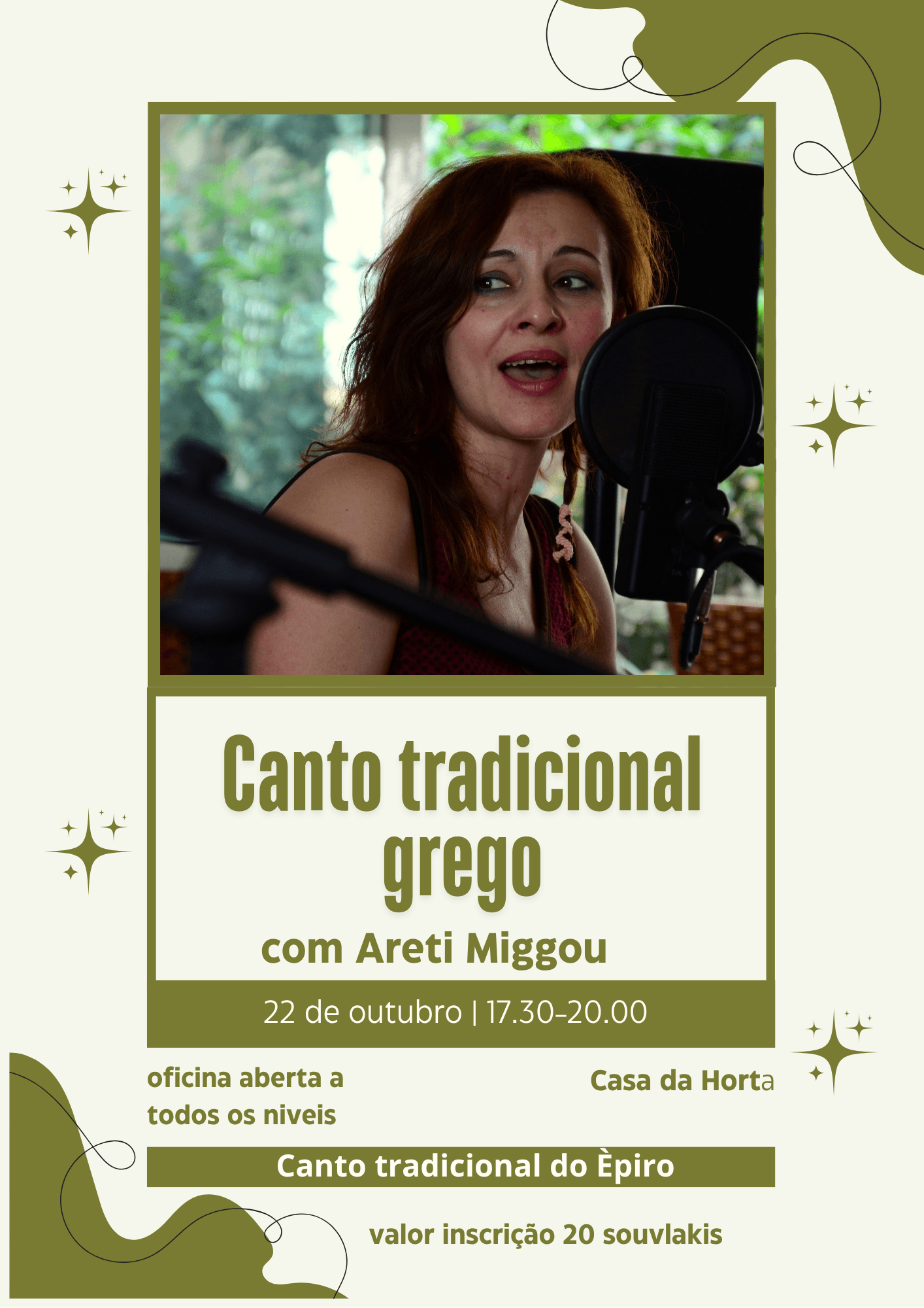Canto Tradicional Polifónico do Épiro. com Areti Miggou