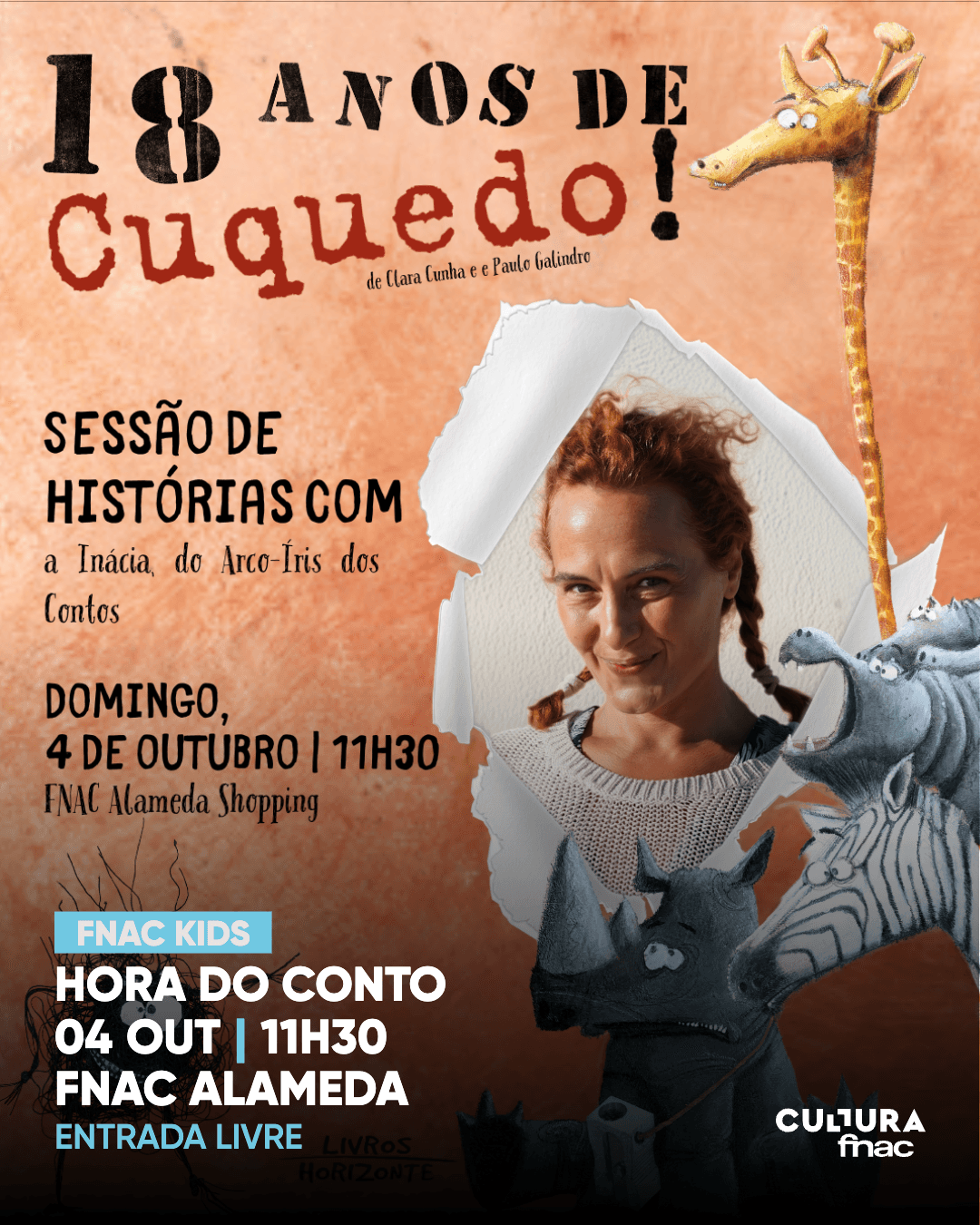 18 anos de O Cuquedo, de Clara Cunha e Paulo Galindro