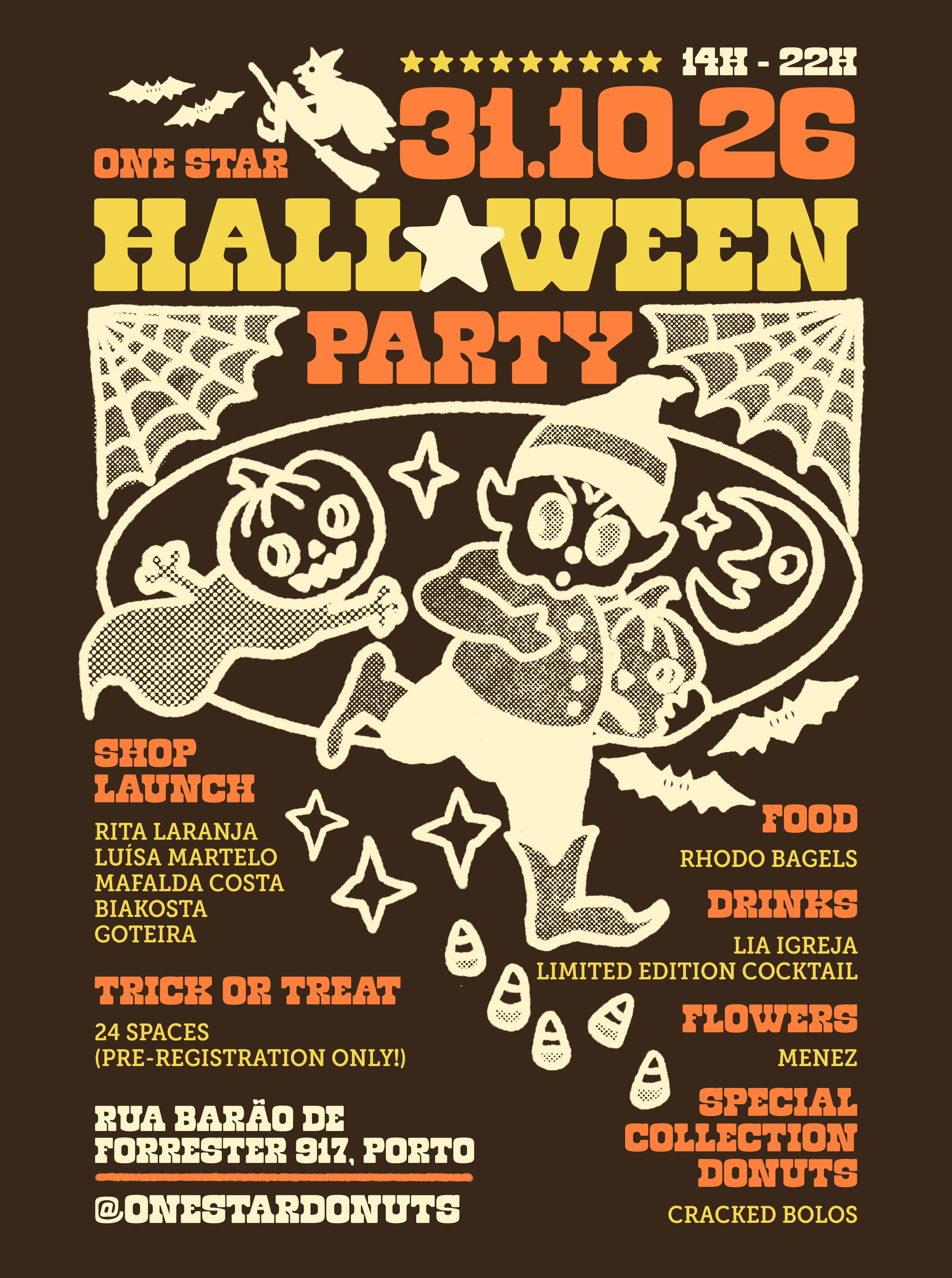 One Star Donuts Halloween Birthday Party