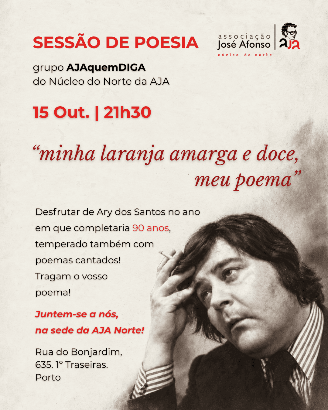 AJAquemDIGA — Poesia na AJA Norte