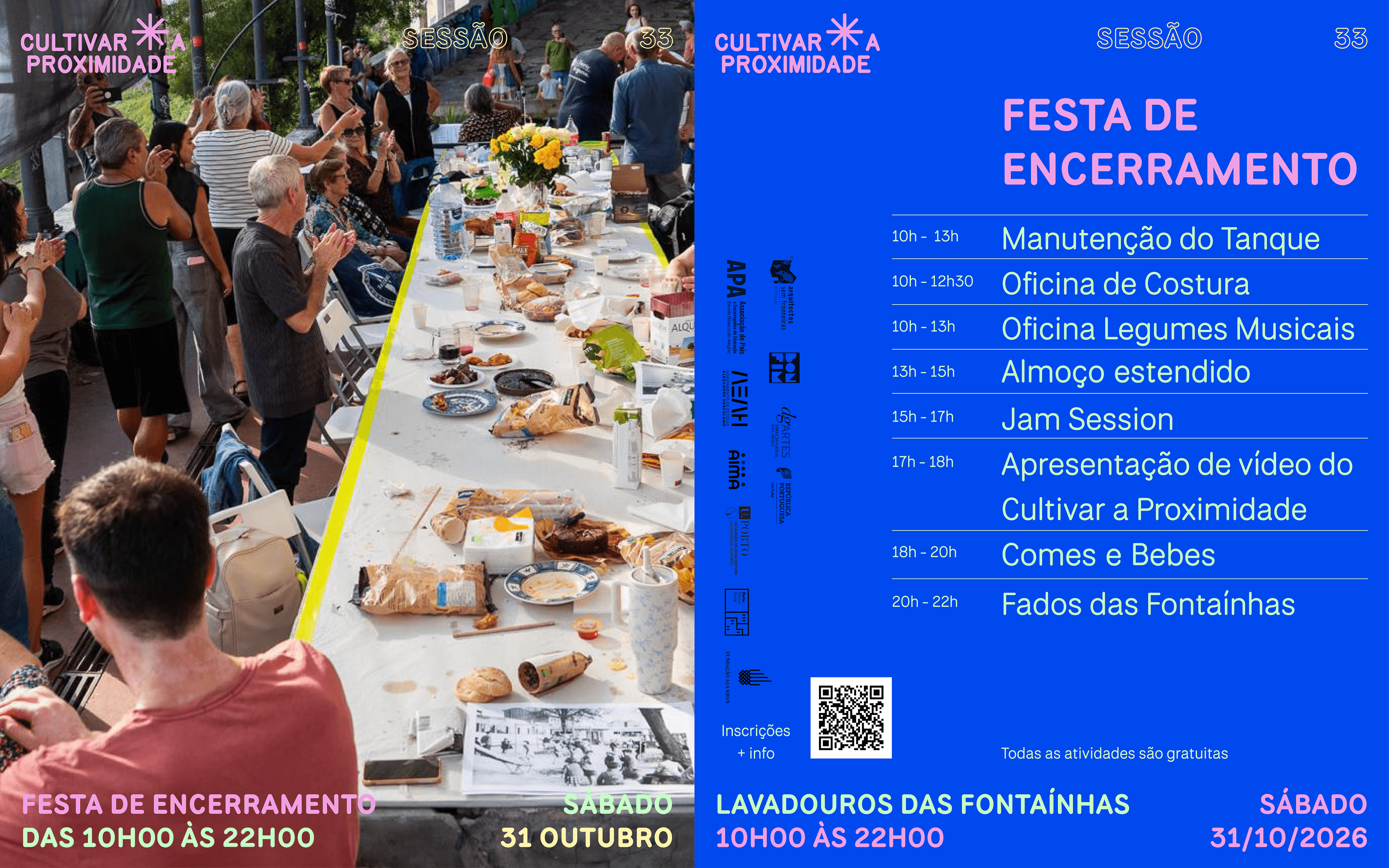 Cultivar a Proximidade #33: Festa de Encerramento