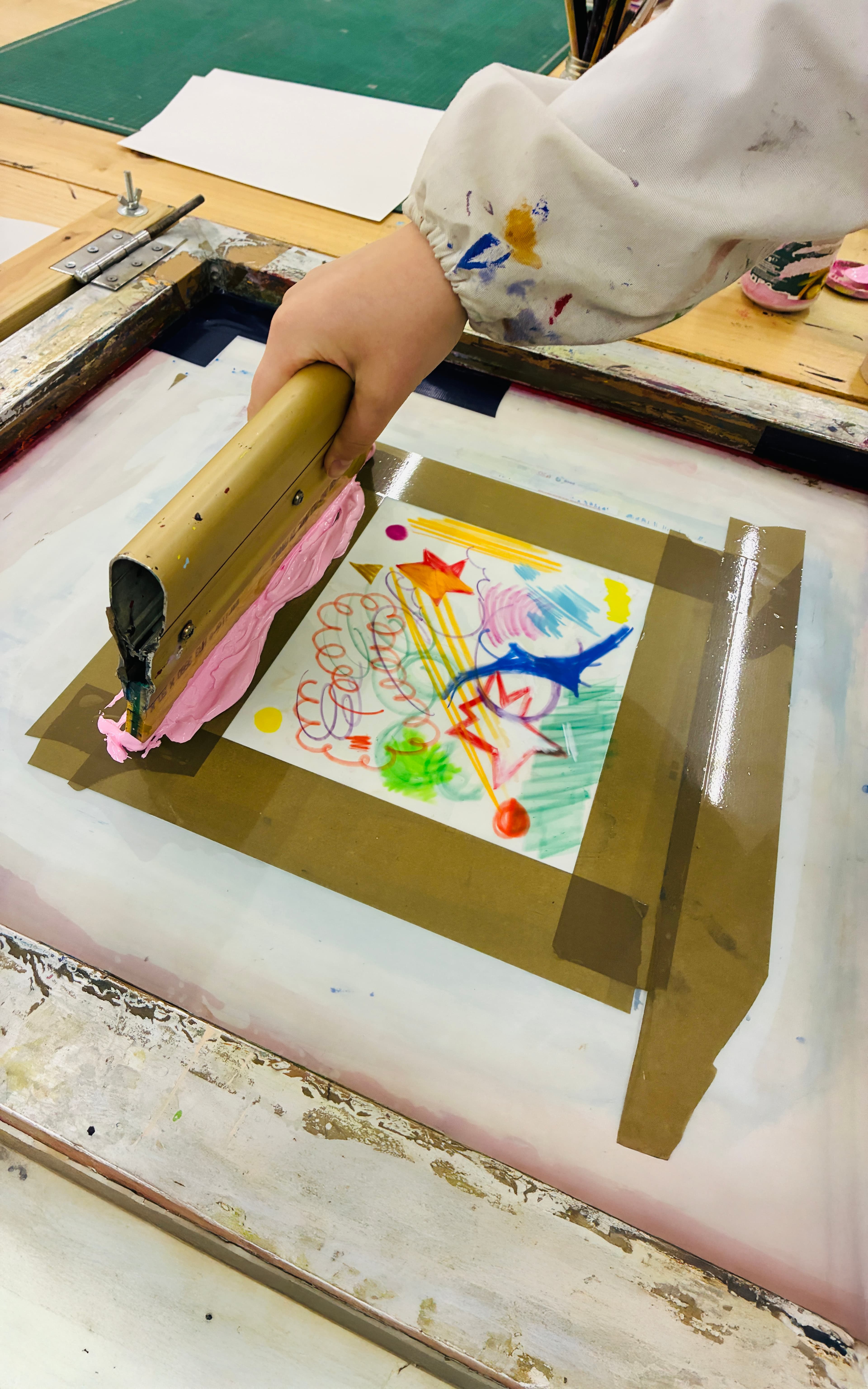 Monotipia em Serigrafia