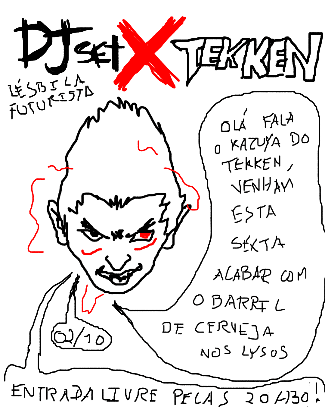 DJ set x Tekken