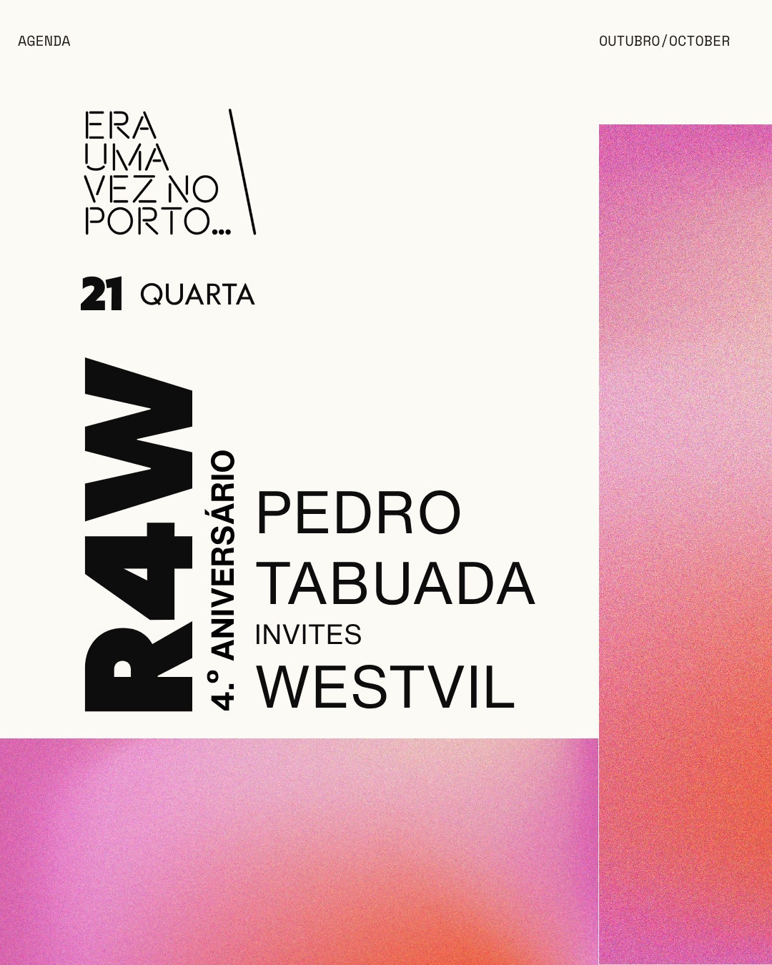 Pedro Tabuada convida Westvil
