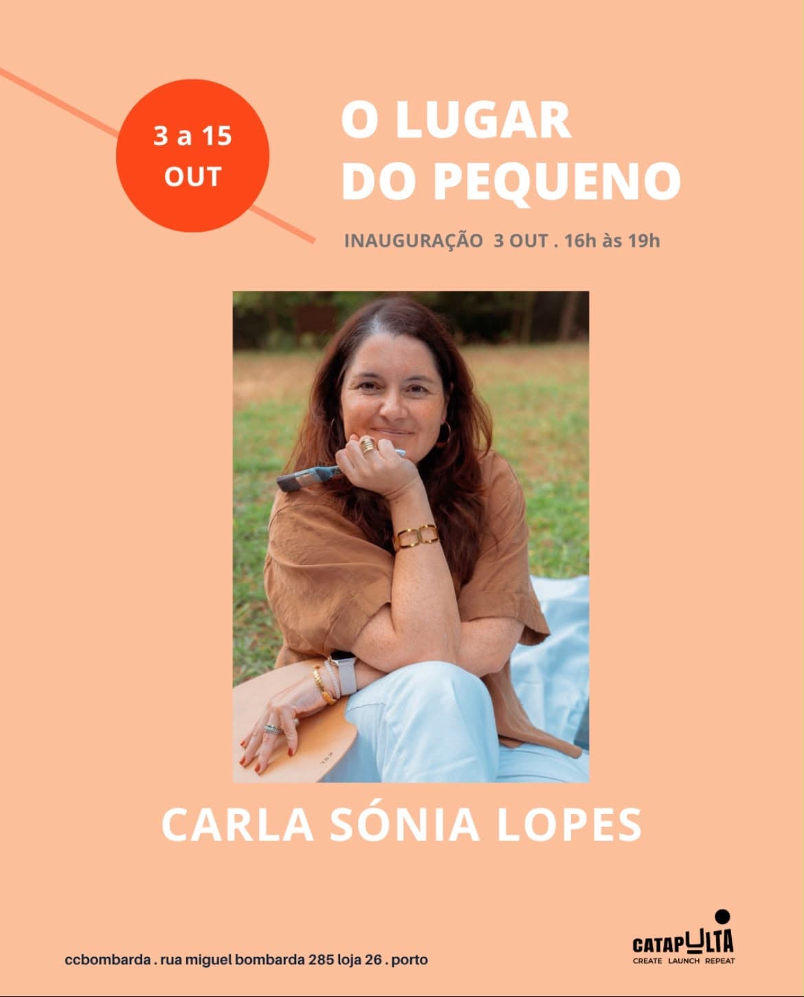 O Lugar do Pequeno, de Carla Sónia Lopes - Exposição individual de pintura