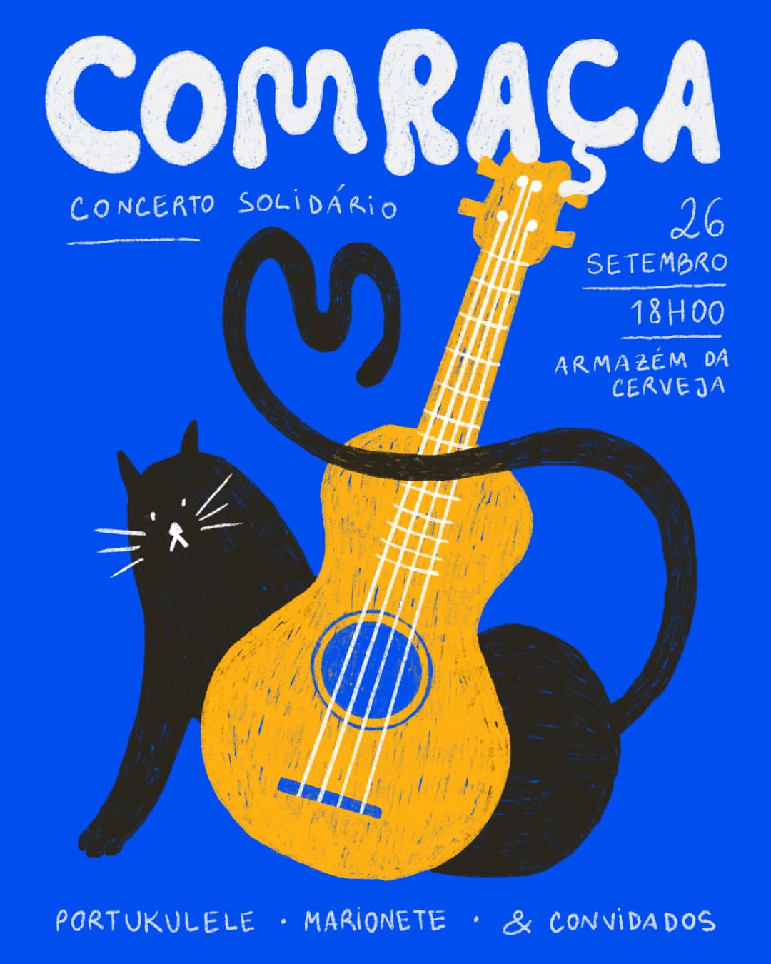 Concerto Solidário a favor da ComRaça — Equipa de Resgate Animal