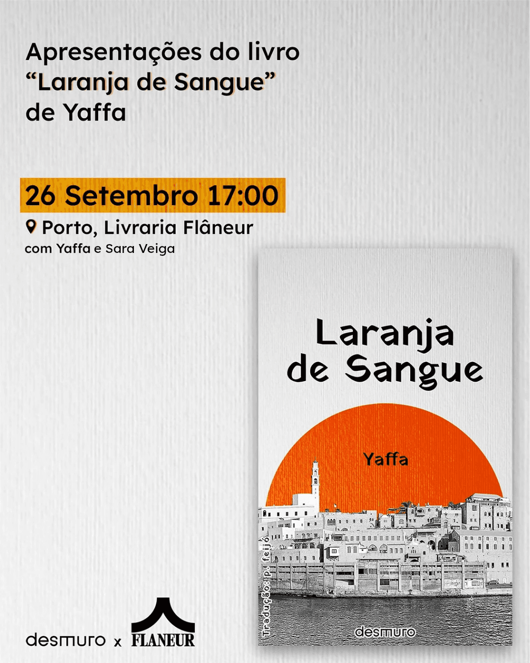 Laranja de Sangue, de Yaffa