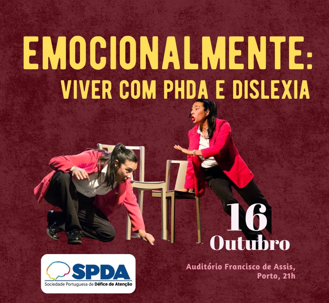 Emocionalmente: Viver com PHDA e Dislexia