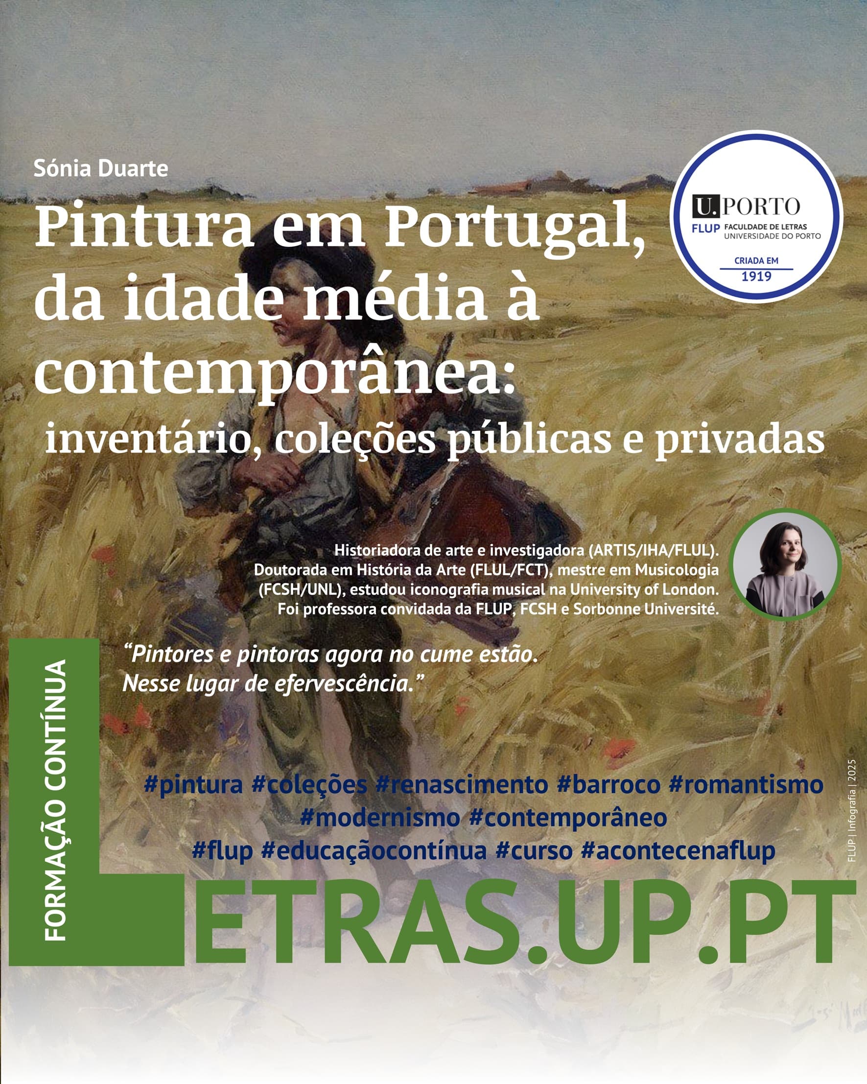 Pintura em Portugal, da Idade Média à Contemporânea: inventário, coleções públicas e privadas