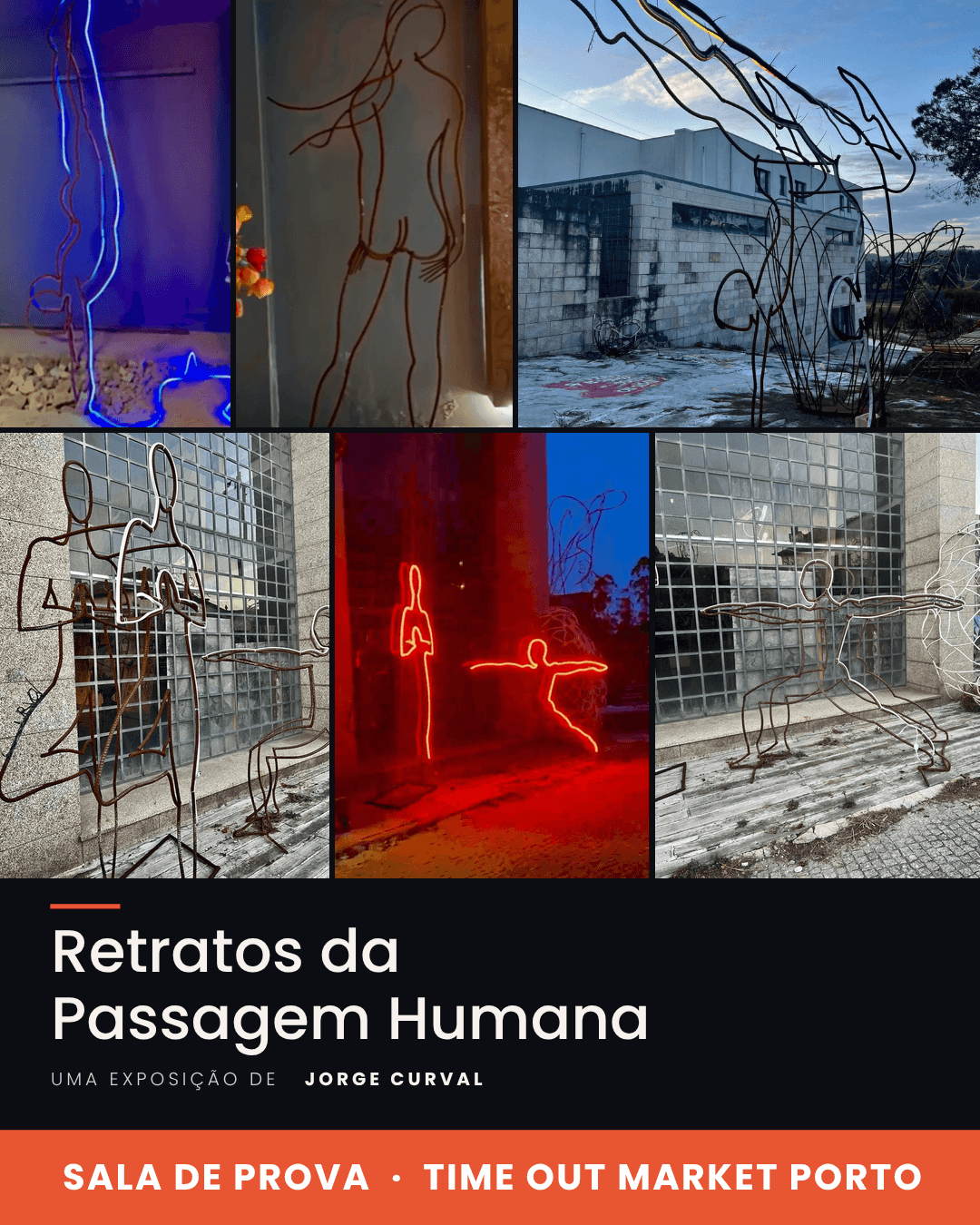 Retratos da Passagem Humana, de Jorge Curval