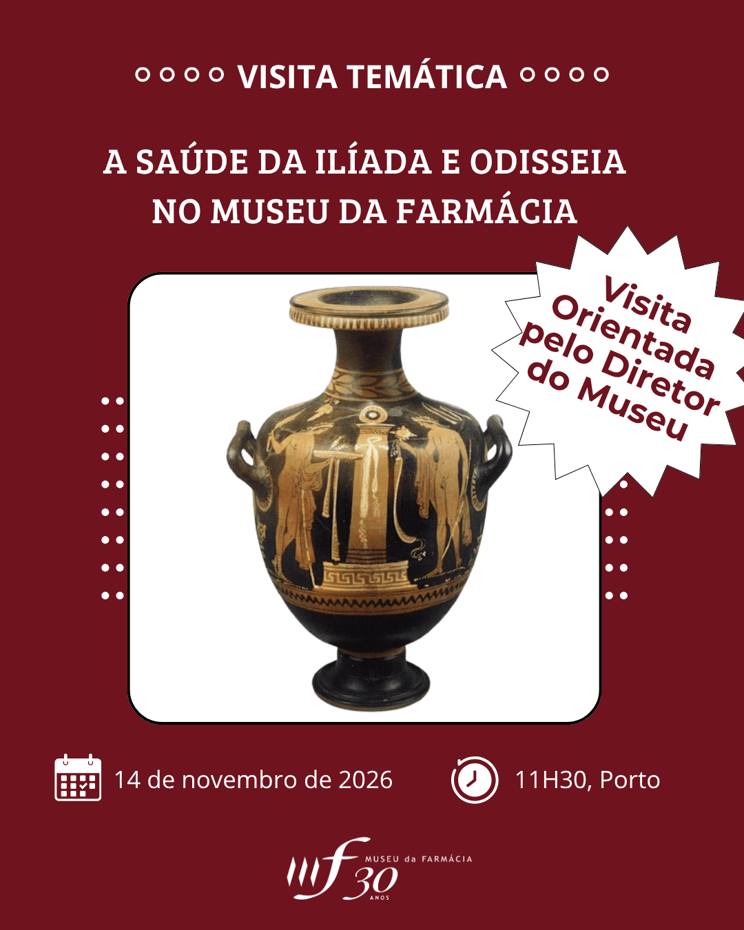 A Saúde da Ilíada e Odisseia no Museu da Farmácia
