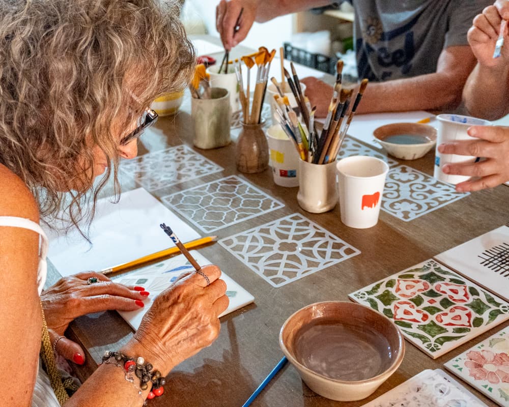 Pintura em Azulejos