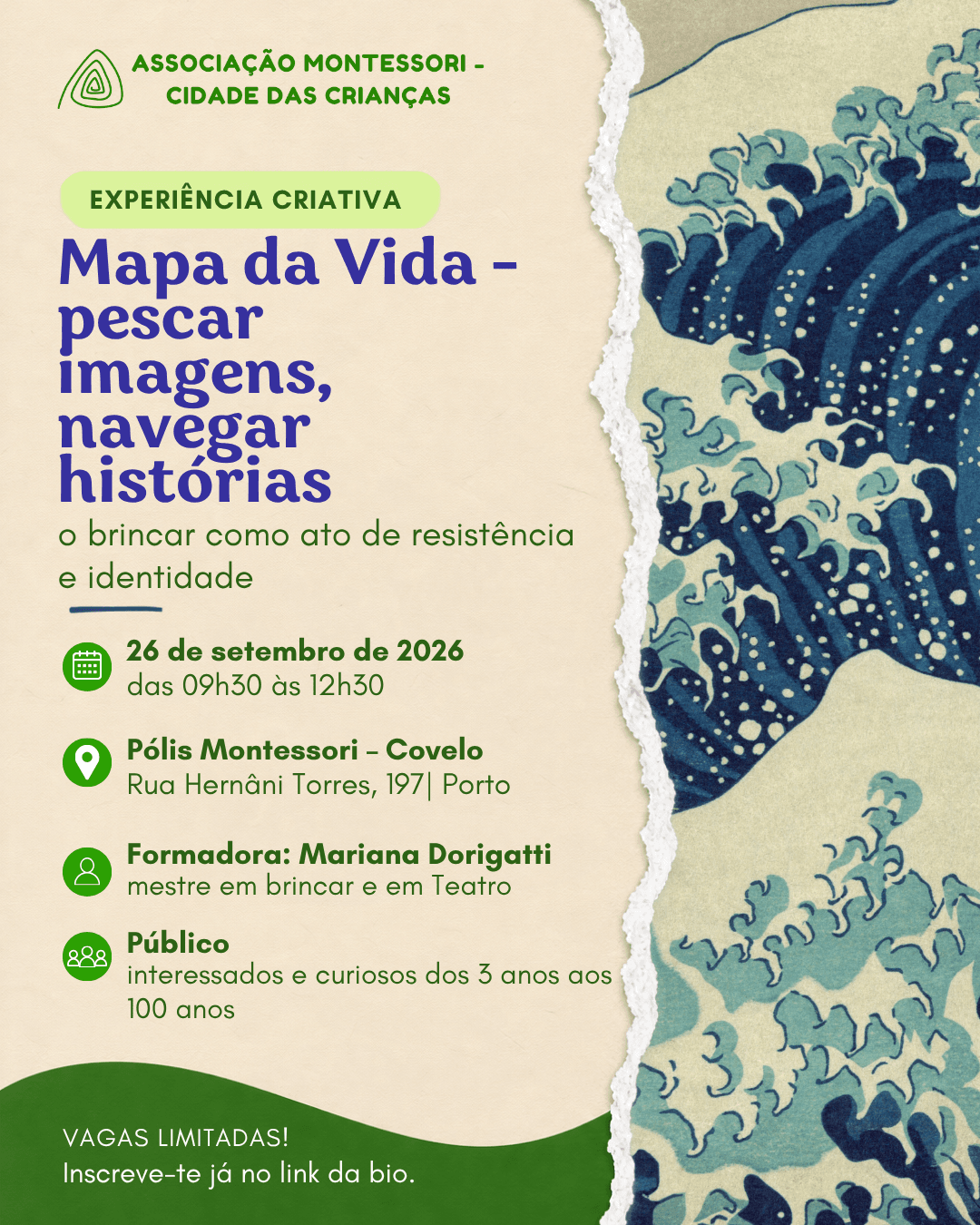 Mapa da Vida – Pescar Imagens, Navegar Histórias