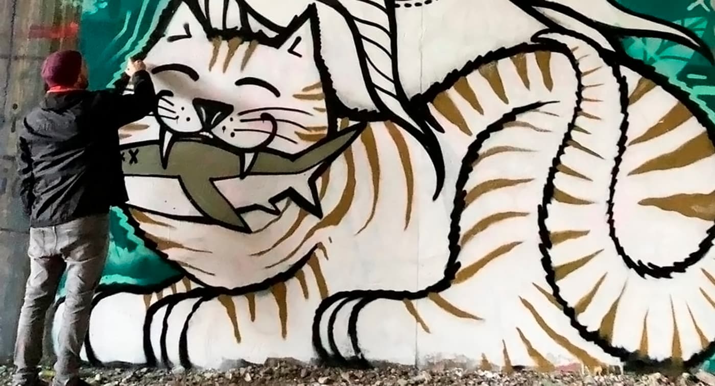 Arte Urbana — Live Act de Costah