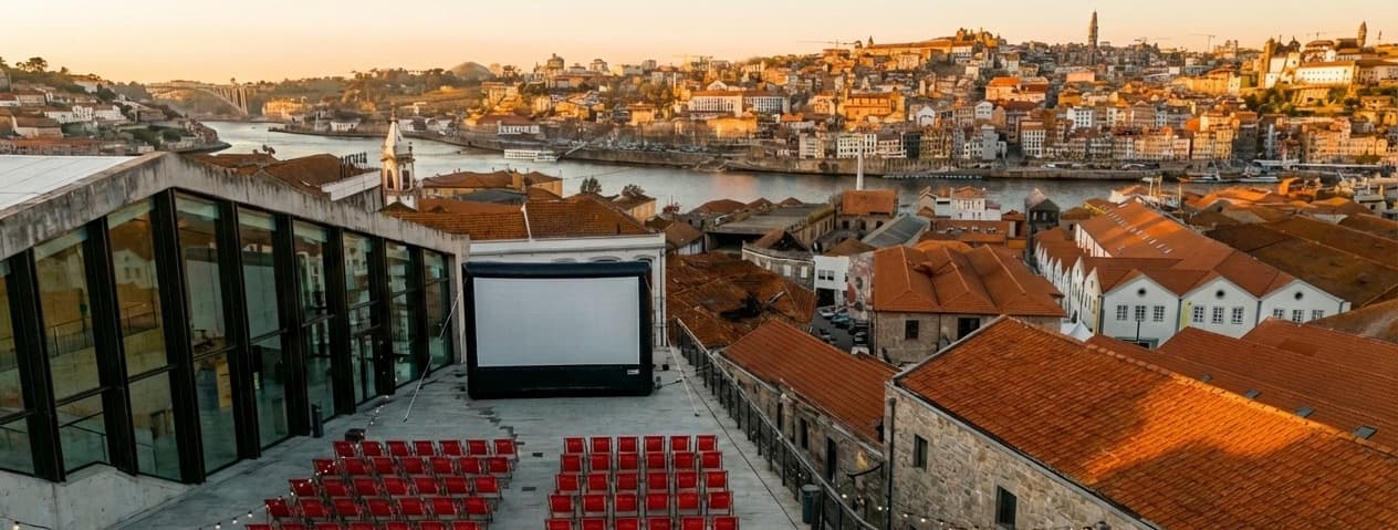 Cine Society - Cinema ao ar livre