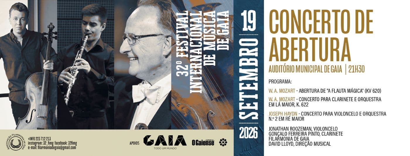 Concerto de Abertura do 32º FIMG