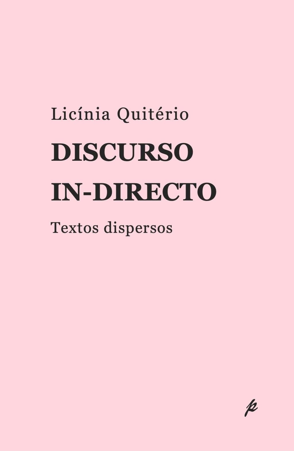 Lançamento do livro 'Discurso In-directo'