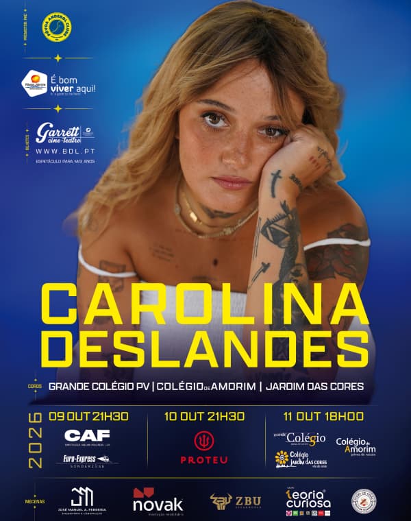 Concerto de Carolina Deslandes