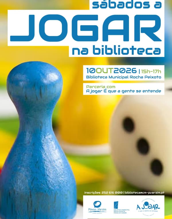 Sábados a Jogar na Biblioteca
