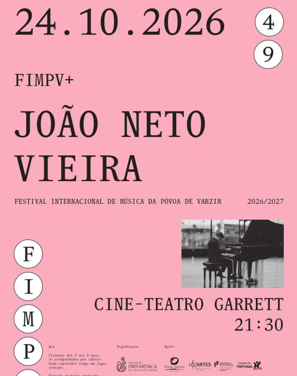 Concerto FIMPV+: João Neto Vieira