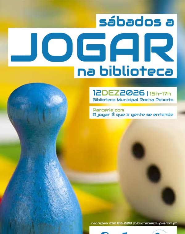 Sábados a jogar na Biblioteca